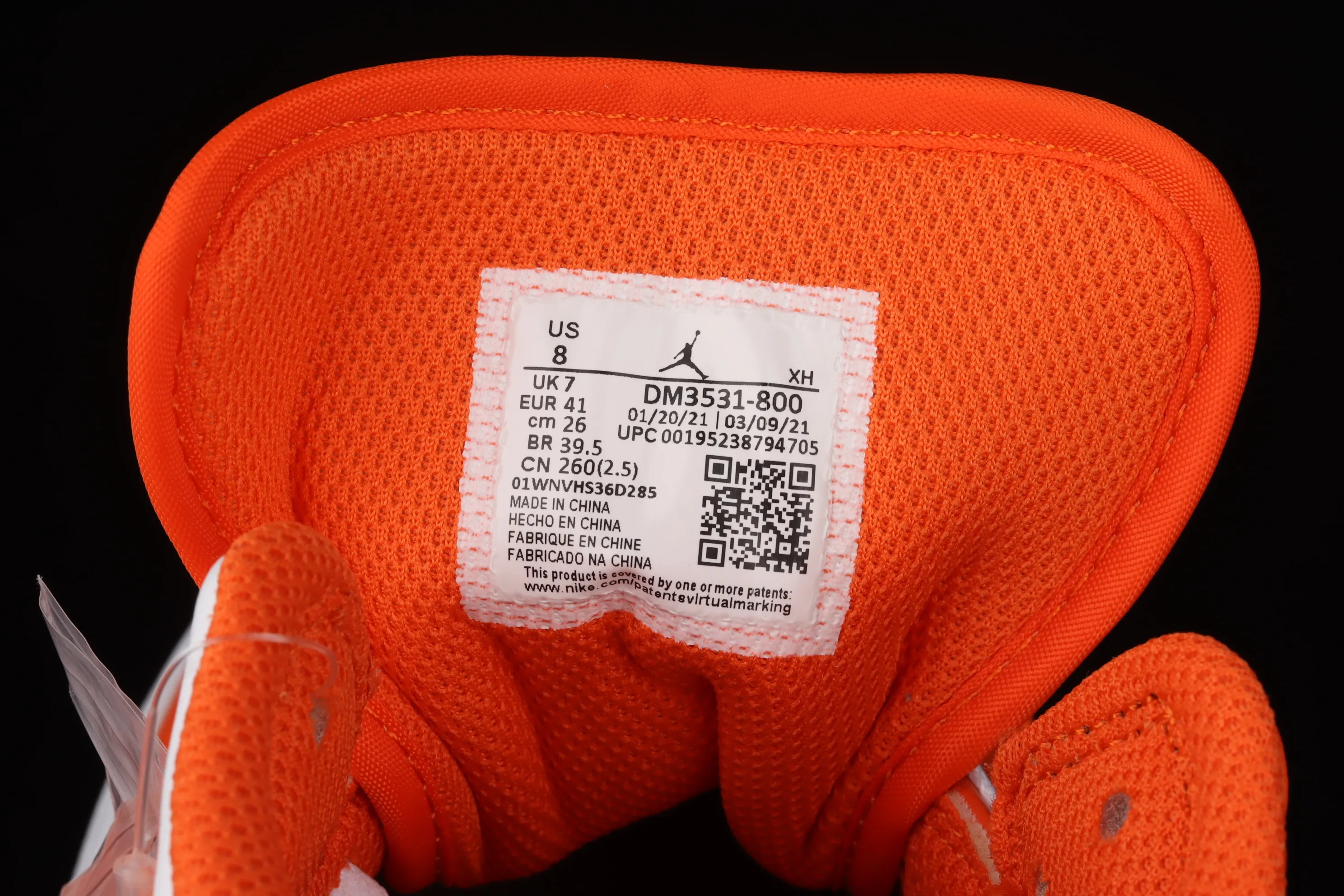 All Categories Air Jordan Jordan Series Basketball Shoes Air Jordan 1 Mid Air Jordan 1 Mid AJ1 Joe 1 White Orange Mid-top Cultural Basketball Shoes DM3531-800